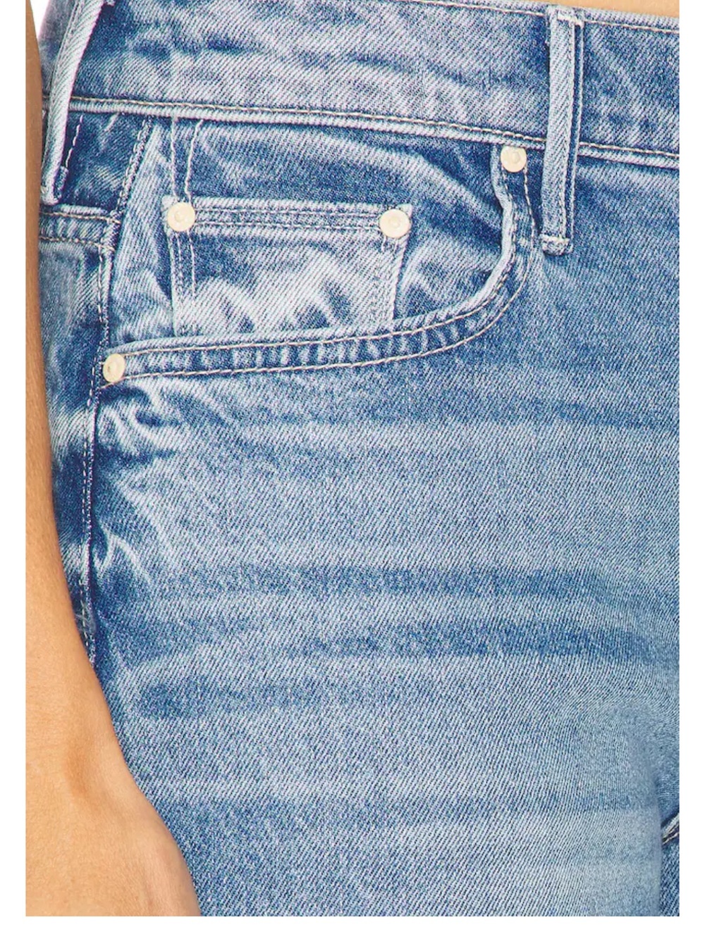 NEW Mother The Mid Rise Maven Ankle Jeans in Magic School Bus - Picture 6 of 6